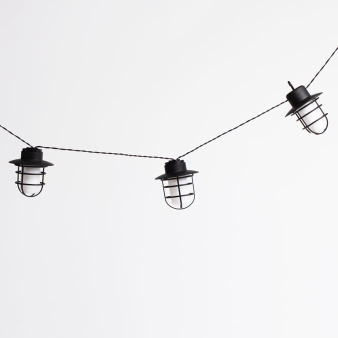 Firefly: 10 LED Solar Flickering Effect String Lanterns