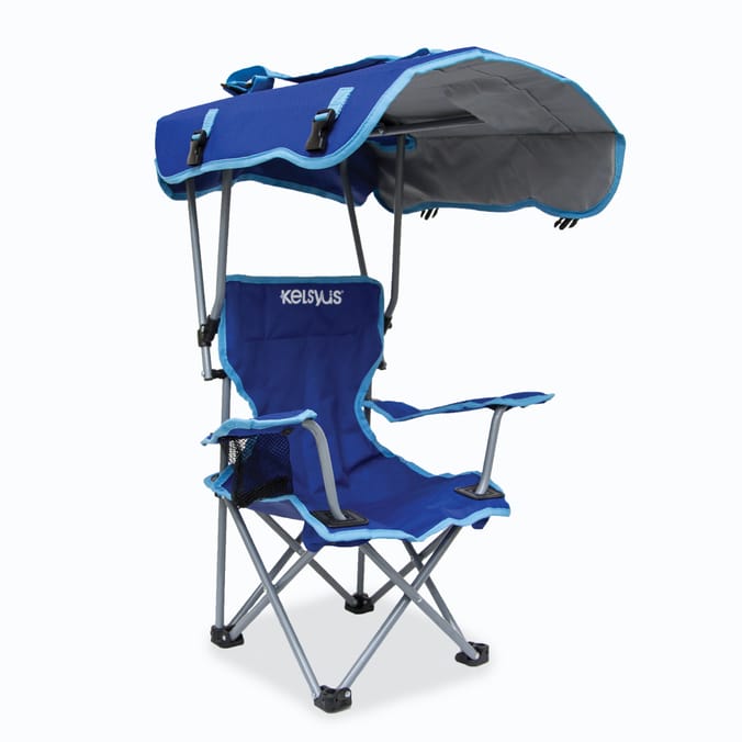 Kelsyus Canopy Kids Chair chairs kids camping childrens children s small covered sun protection holidays Home Bargains