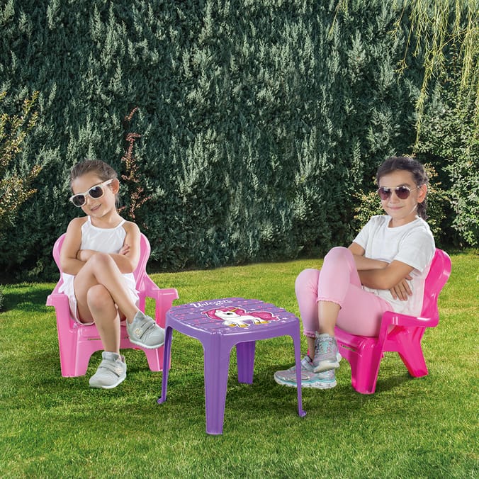 Children's plastic chairs home bargains hot sale