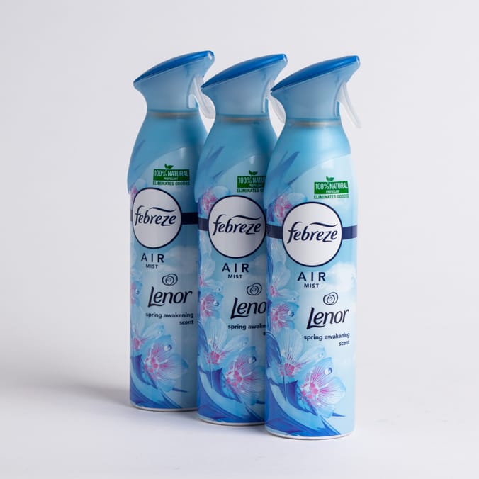 Febreze Air Freshener Aerosol Spray Spring Awakening (3 x 300ml) Home