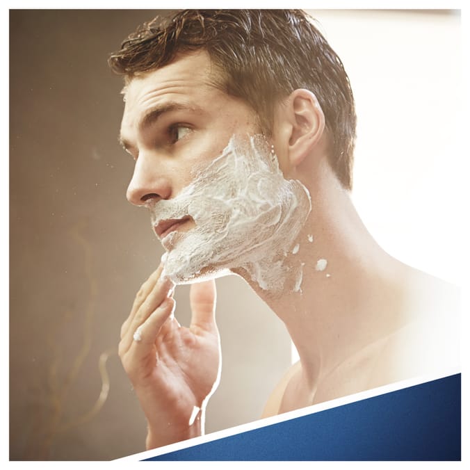Gillette Fusion5 Ultra Sensitive Men's Shaving Gel (4 x 200ml), Razor, Health, Skincare, Shaving