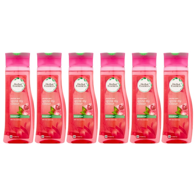 Herbal Essences Ignite My Colour Shampoo 6 x 400ml Home Bargains