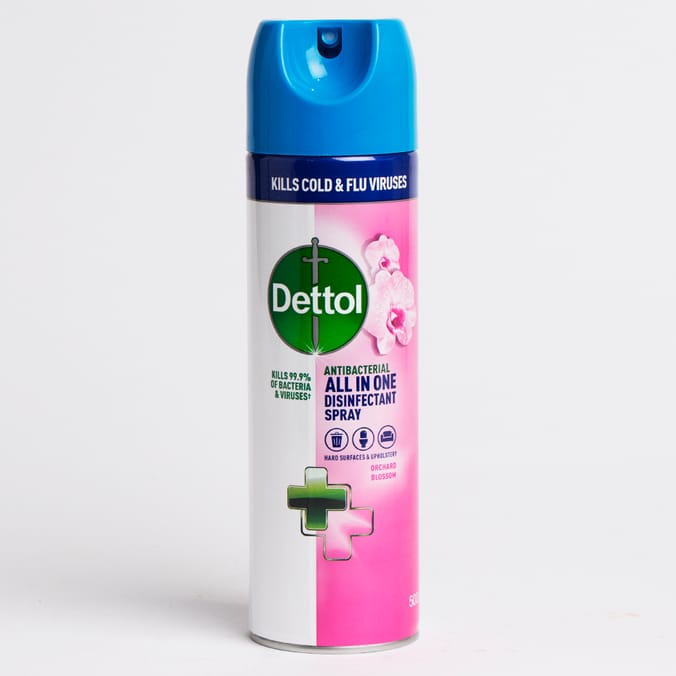 Dettol All In One Disinfectant Spray (Case of 6 x 500ml) Orchard