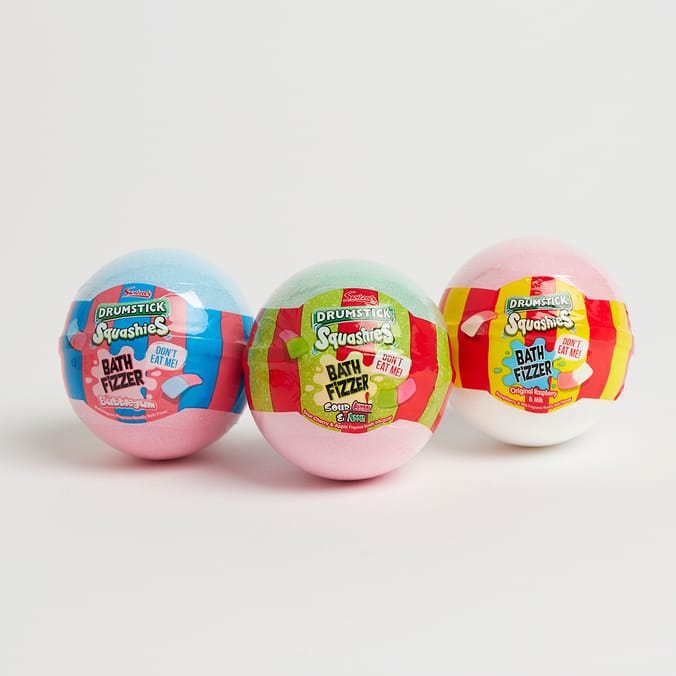 Swizzels Drumstick Squashies Assorted Bath Fizzers (9 x 180g), bomb