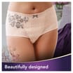 Always Discreet Boutique, Incontinence Underwear Peach Large x8 x