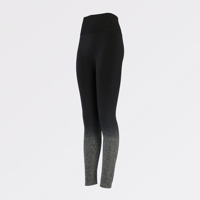 Women's Two Tone Yoga Pants - Black / Gray