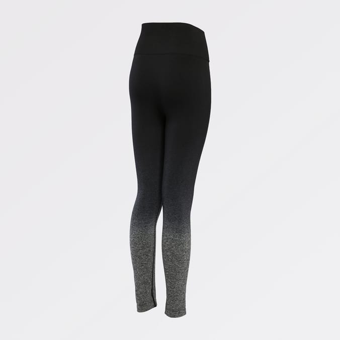 GAIAM OM FIT LEGGINGS WOMEN'S EXTRA SMALL XS Black Nola Peekaboo