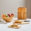 Home Collections: 4 Piece Wooden Chopping Board Set