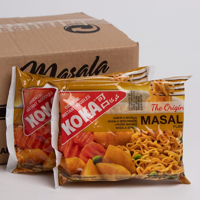 Koka The Original Masala Flavour Oriental Instant Noodles (30 x 85g