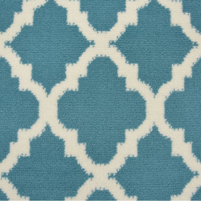 Maestro Tile Teal Rug