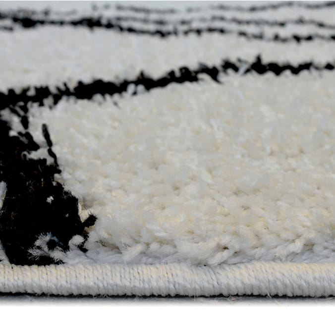 Verve Shaggy Swirls Ivory Rug, rugs, mat, mats, carpeting, carpet, carpets, matting, floor