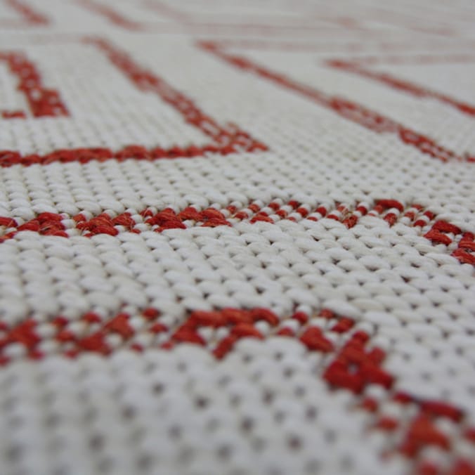 County Tile Diamond Terracotta Rug, rugs, mat, mats, carpeting, carpet