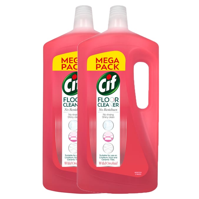 Cif Multipurpose Floor Cleaner 2 x 2 L, Floor Cleaner, Cleaning