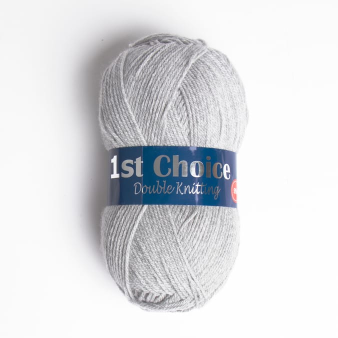 1st Choice Yarn Silver Grey100g (Pack of 10), wool, knitting, yarn