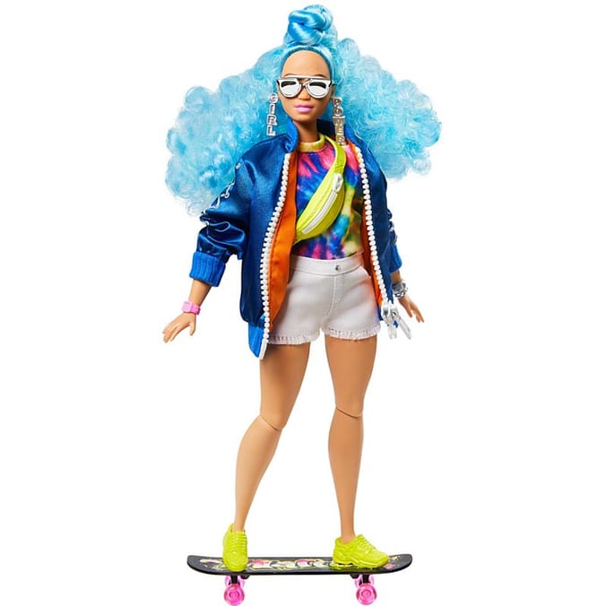 Barbie skateboard with discount handle