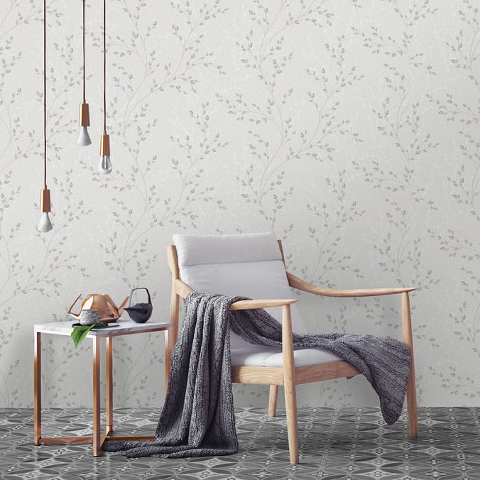 Opus Amelio Dove Grey Wallpaper