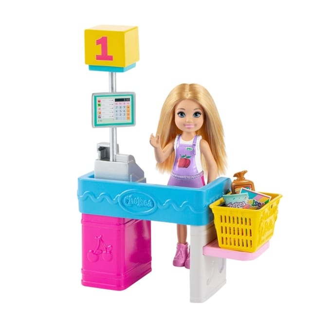 Barbie Chelsea Can Be... Snack Supermarket Playset, plays sets