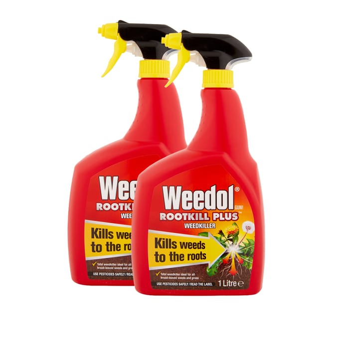 Weedol Rootkill Plus Weedkiller (2 x Litre), 5010272086379, root, roots, weed, weeds, killer