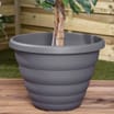 Wham Beehive 48cm Round Pot - (5 x Grey)