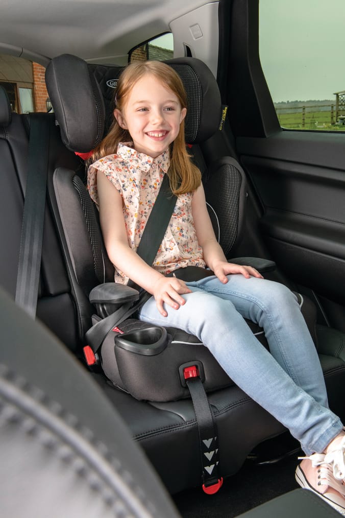 Graco Affix Group 2 3 Highback Booster Car Seat Stargazer Colour children s child s childs childrens kids carseats booster seats car high back red and black older younger vehicle 4 to approx. 12 years