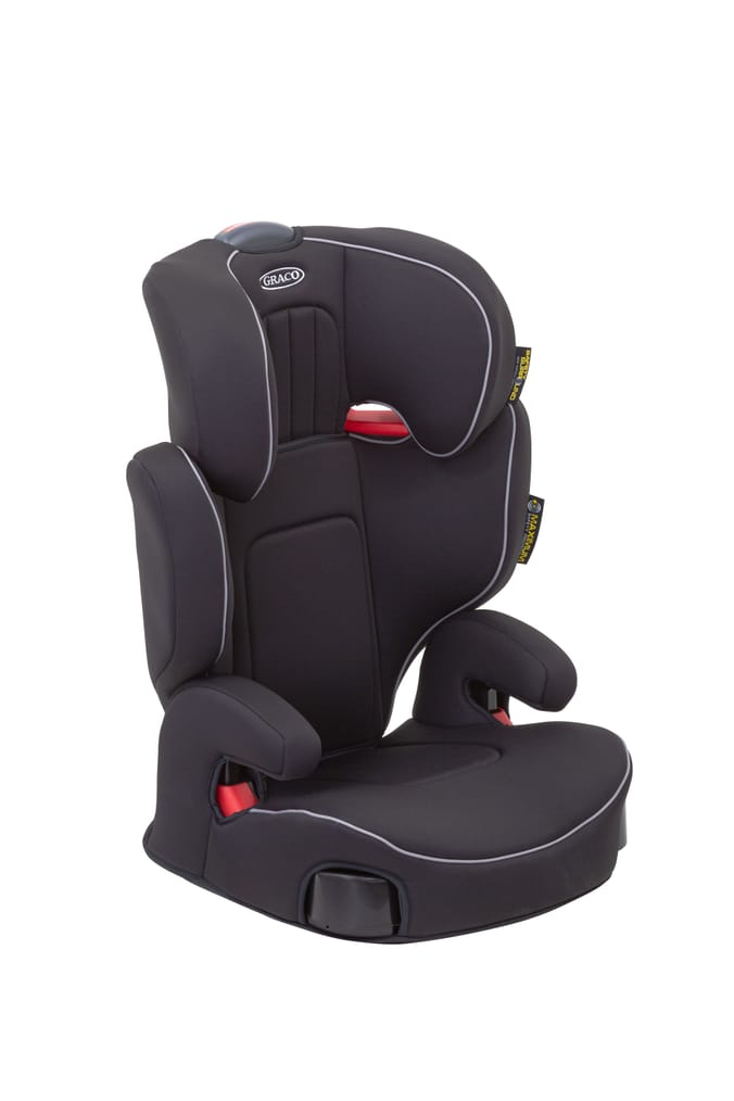 Graco Assure Group 2 3 Highback Booster Car Seat Black children s child s childs childrens kids carseats booster seats car high back red and black older younger vehicle Suitable from 4 to approx. 12