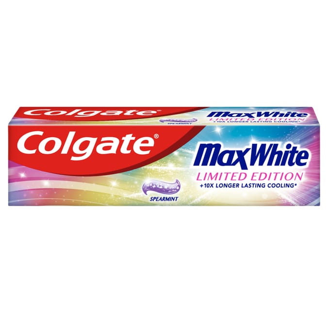 Colgate Max White Limited Edition Toothpaste 75ml x12, toothpaste; charcoal  toothpaste; fluoride toothpaste; best toothpaste; best teeth whitening  toothpaste; fluoride free toothpaste; baking soda for teeth; chocolate  toothpaste; antibacterial