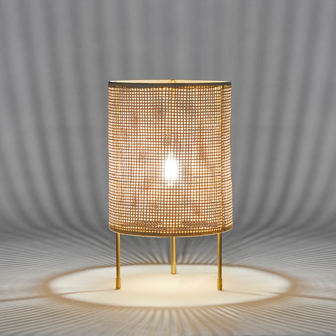 Ports of Call by Jeff Banks: Rattan Table Lamp