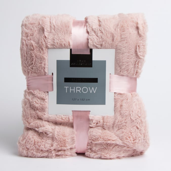 Home Collections Faux Fur Throw - Pink, Throw, Soft, Cuddle, Nights in ...