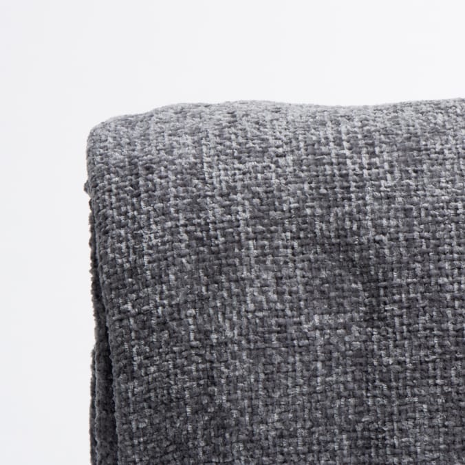 Home Collections Large Chenille Throw - Grey