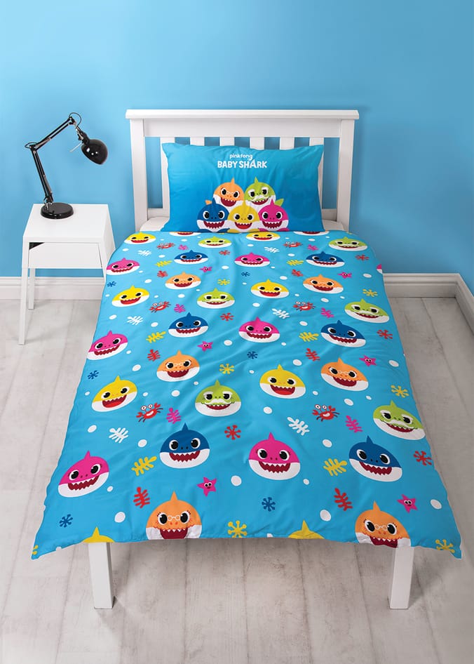 Baby shark bedding on sale set