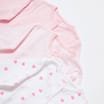 Pure Baby: Baby Grow 3 Pack - Pink