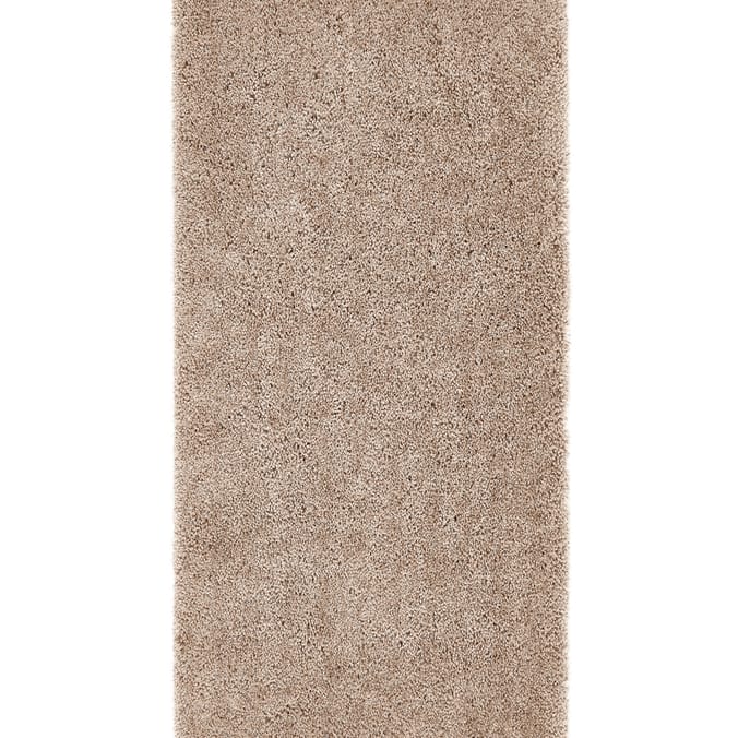 Origins Chicago Thick Shaggy Rug Latte Home Bargains