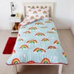 Rainbow Coverless Carefree Reversible Bedding Set