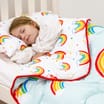 Rainbow Coverless Carefree Reversible Bedding Set