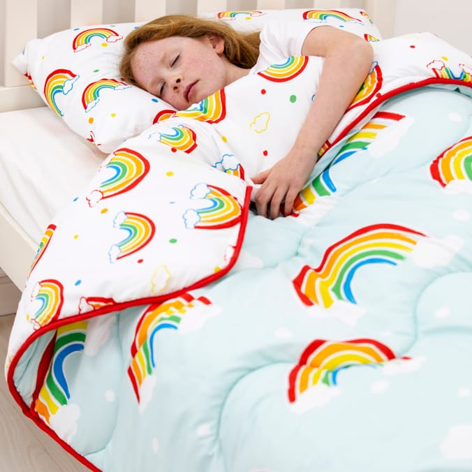 Rainbow Coverless cover less Carefree Reversible Bedding Set, 4.5 or 10 ...