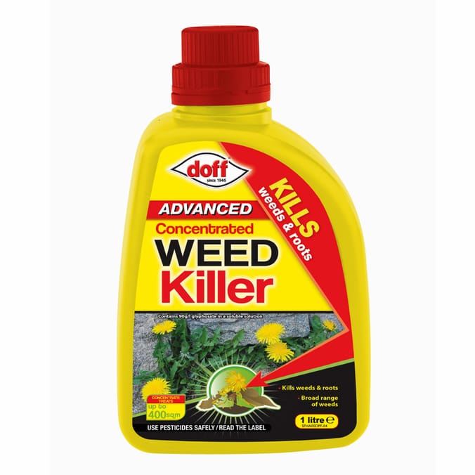 Doff Advanced Weedkiller Concentrate 1 Litre, Home Bargains, Weed Killer, Weed, Garden
