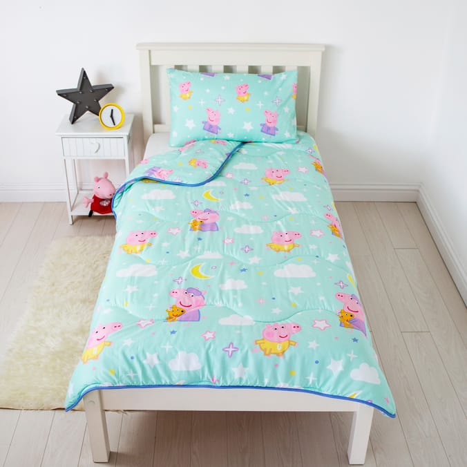 Peppa pig single outlet duvet set asda