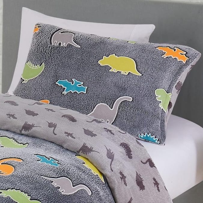 Dinosaur discount fleece bedding