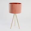 Home Collections Tripod Table Lamp - Pink