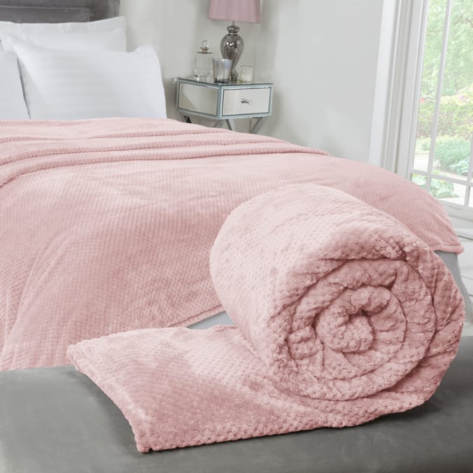 Home bargains fleece online throws