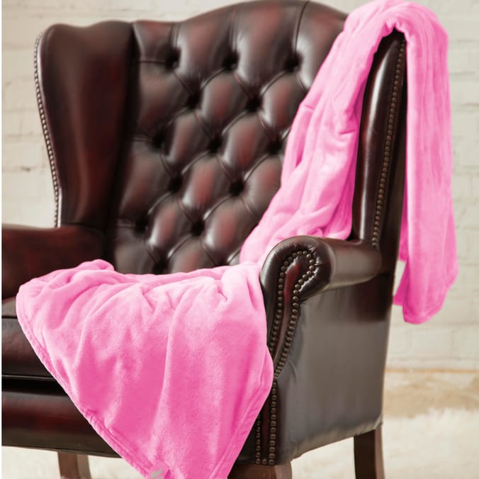 Heat Holders Oversized Luxury Fleece Blanket Candy, blankets