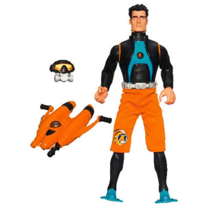 Scuba diving hot sale action man