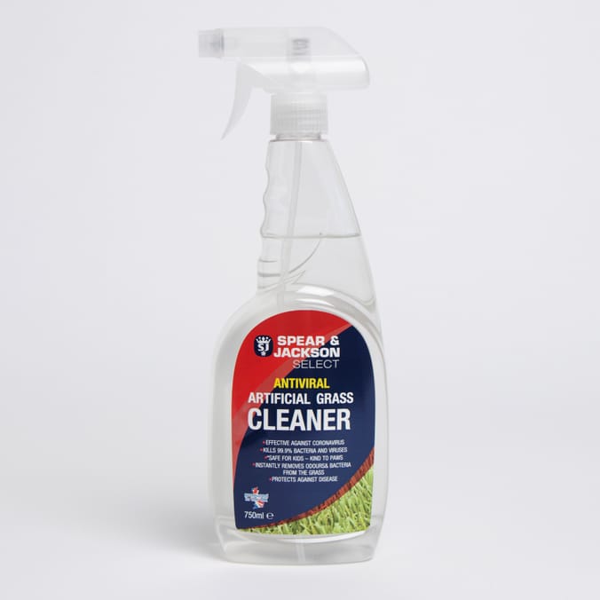 Spear & Jackson Antiviral Artificial Grass Cleaner Home Bargains