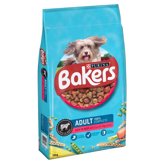 Tesco bakers dog food sale 14kg