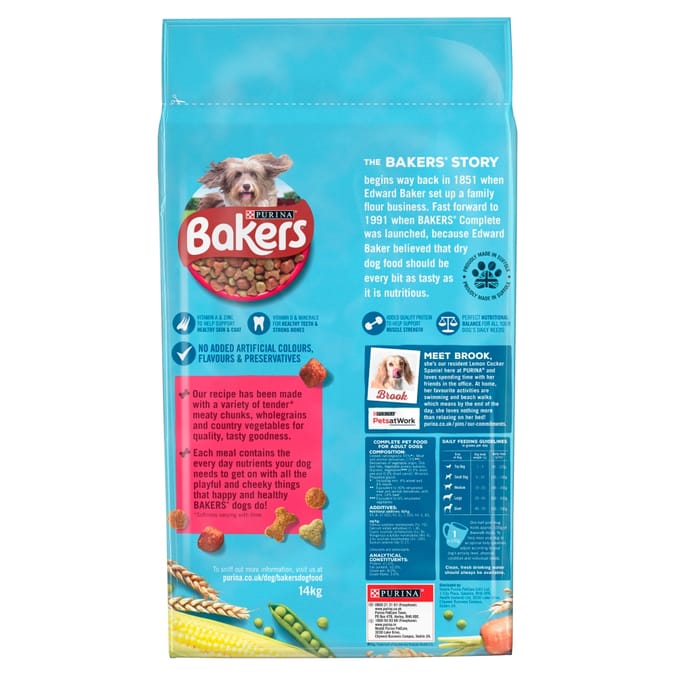 Tesco bakers 2024 dog food 14kg