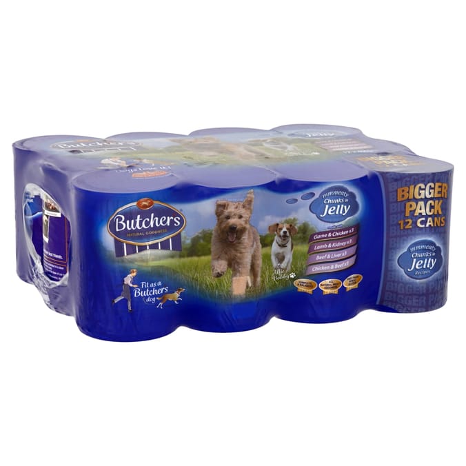 Butchers dog food outlet tins