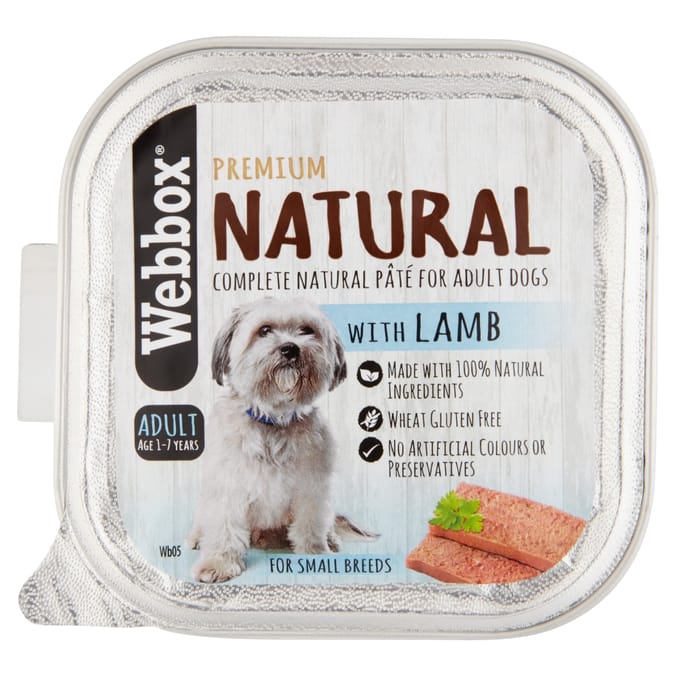 Webbox premium 2025 natural dog food