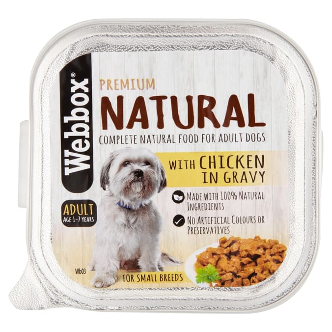 Webbox premium store natural dog food