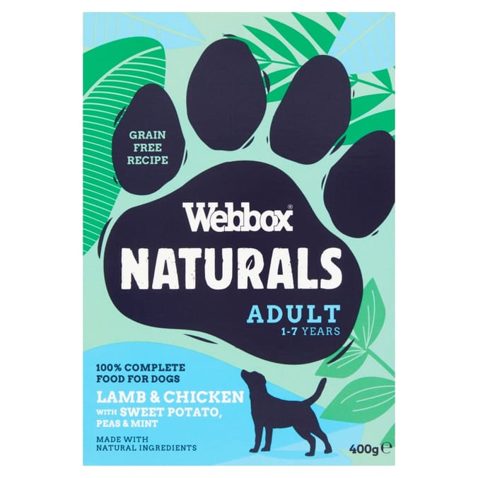 Webbox natural outlet dog food