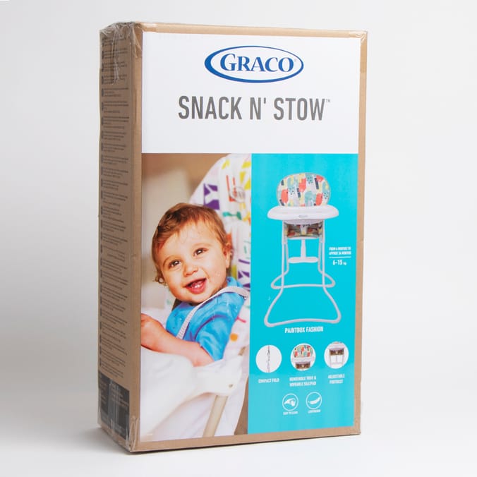 Graco snack and stow hot sale highchair